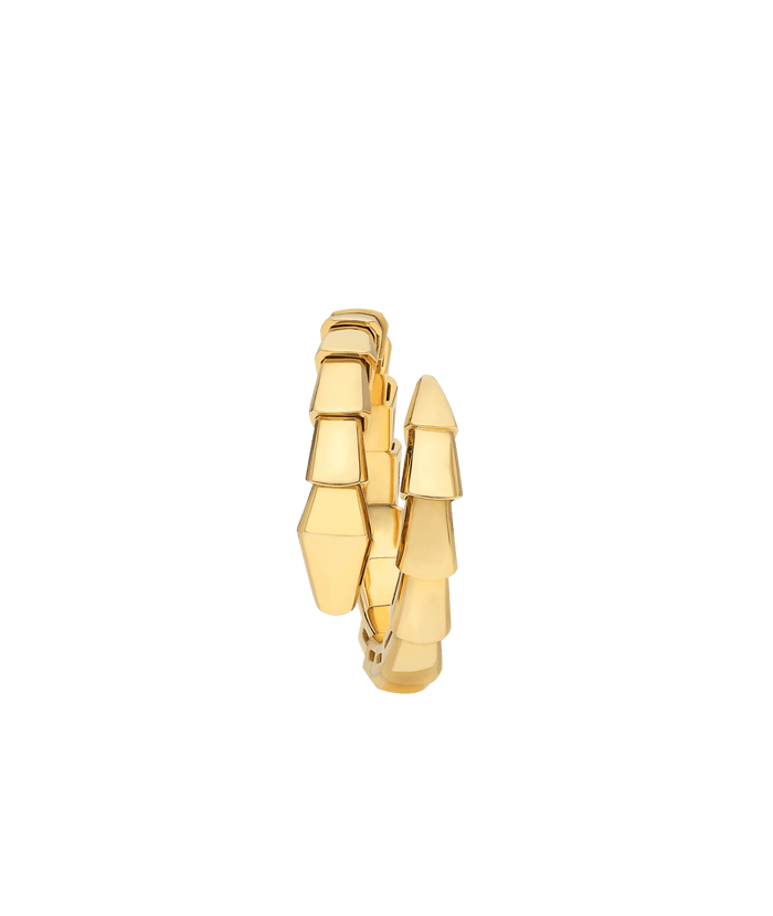 Bob Snake Giorno Open Ring – High Polish Minimal Design — real photo 5