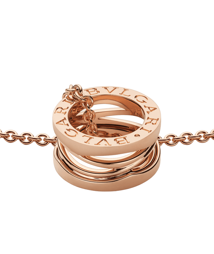 Lotteds Bob Rollers Marlo  Necklace, Open work,Rose Gold, Plain, High Polish — real photo 6