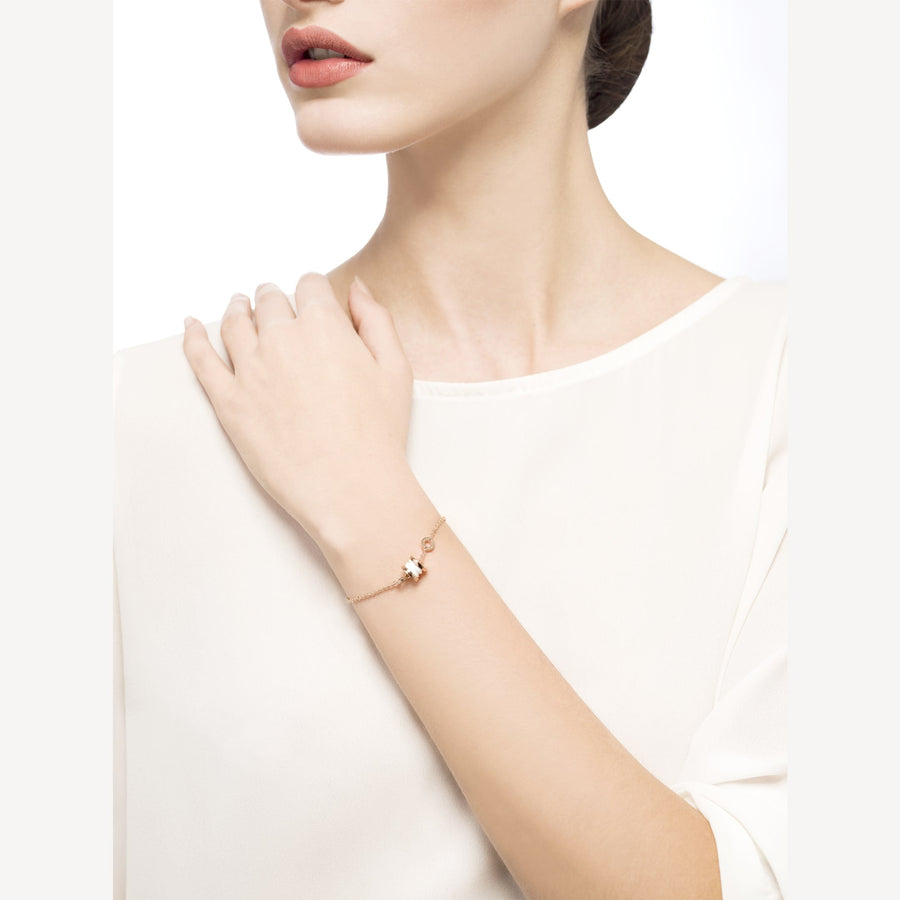 Bob Rollers Calista Rose Gold Bracelet Ceramic — real photo 3