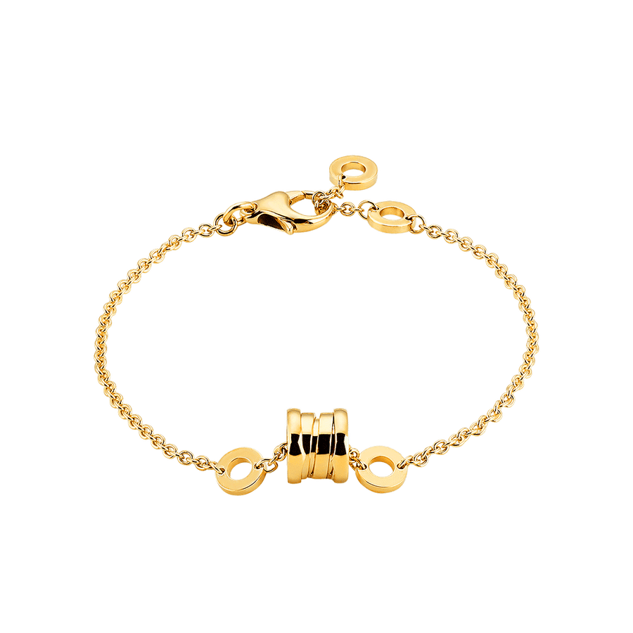 Lotteds Bob Rollers Marlo Charm Bracelet, High Polish| Yellow, Rose & White Gold — real photo 2
