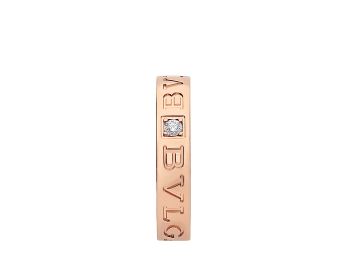 Lotteds Bob Aura Ring Rose Gold Moissanite (Engagement/Wedding Engravable Text) — real photo 5