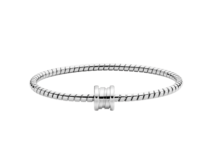 Bob Rollers Marlo Bracelet,No Gemstones| Yellow, Rose & White Gold — real photo 6