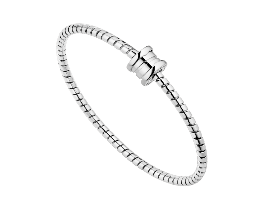 Bob Rollers Marlo Bracelet,No Gemstones| Yellow, Rose & White Gold — real photo 2