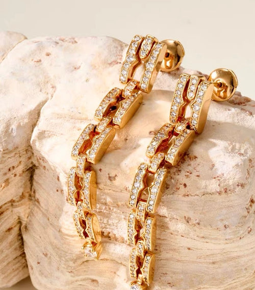 Aura Pavé Earrings