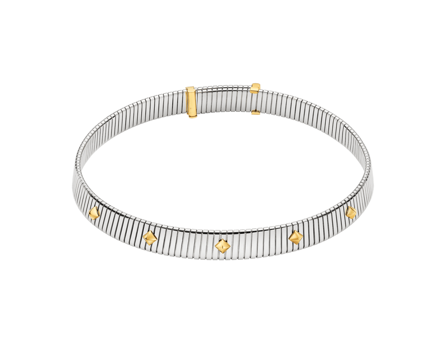 Bob Spirava Necklace, with Studs, Custom — real photo 2