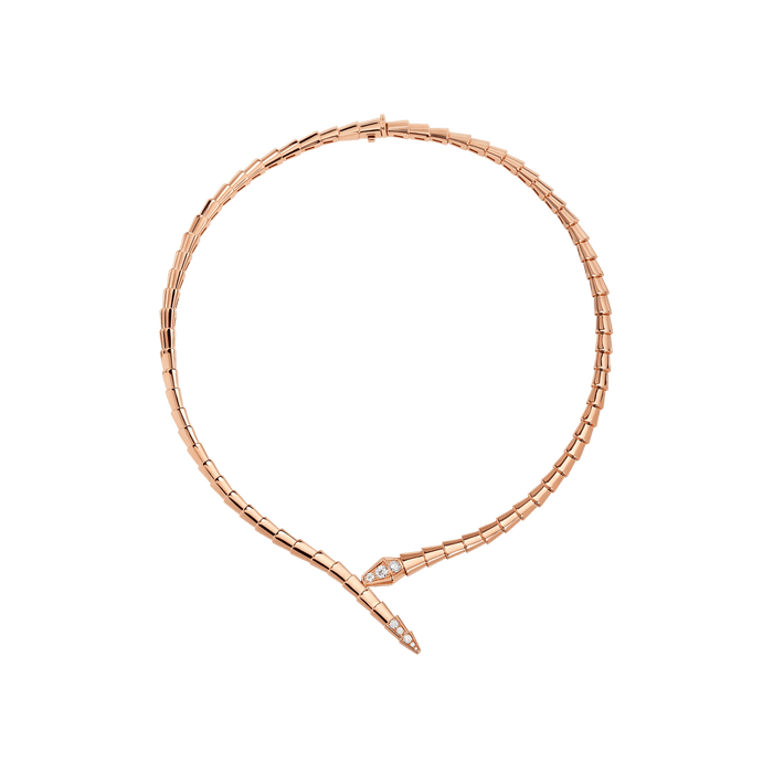 Bob Snake Giorno Choker Necklace – Moissanite Head & Tail — real photo 5