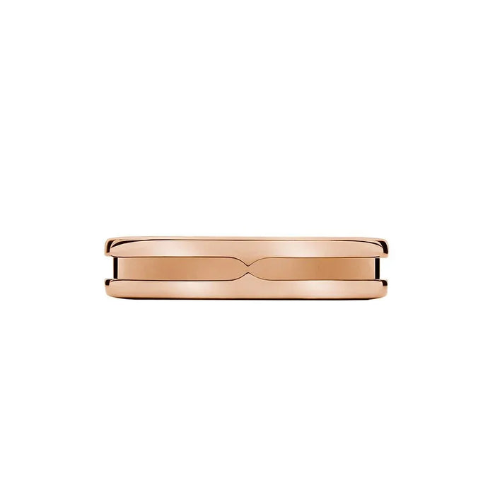 Lotteds Bob Rollers Marlo Plain Band Ring| Yellow, Rose & White Gold — real photo 6