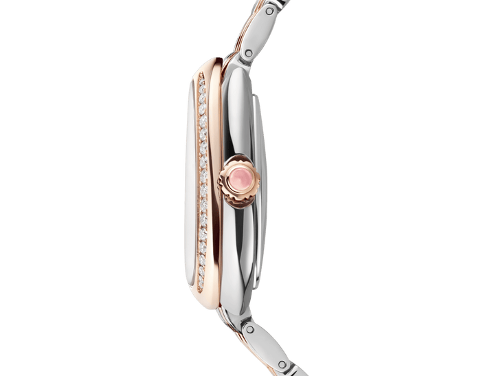 Bob Snake Spiga Rose Gold Watch Moissanite — real photo 6