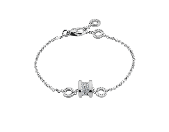 Bob Rollers Cordelia Bracelet ,Chain| Yellow, Rose & White Gold — real photo 5