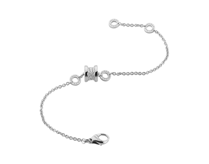 Bob Rollers Cordelia Bracelet ,Chain| Yellow, Rose & White Gold — real photo 6