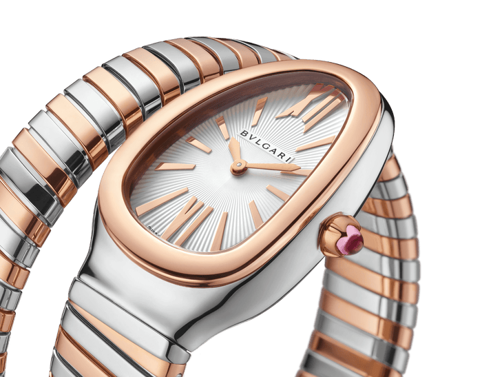 Bob Snake Chrono Rose Gold & White Gold Watch — real photo 5