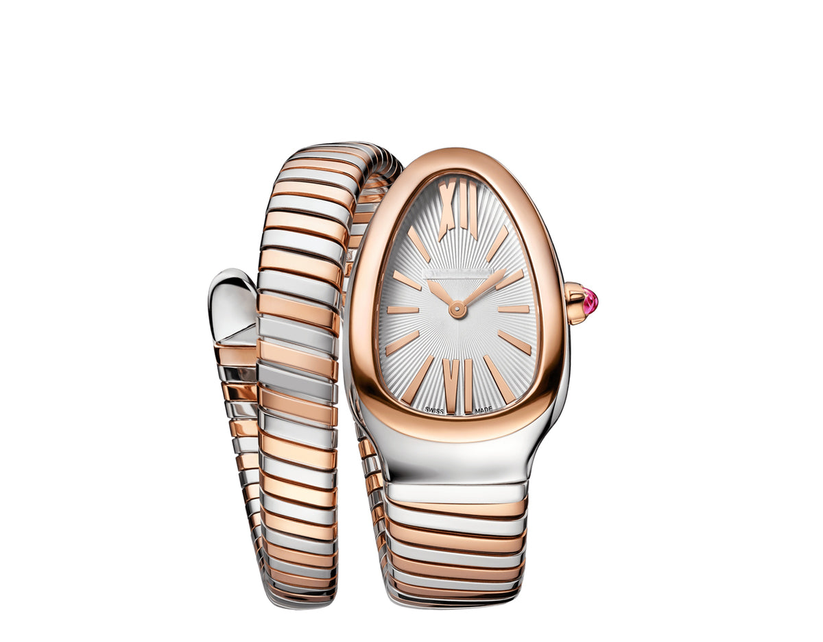 Bob Snake Chrono Rose Gold & White Gold Watch — real photo 1