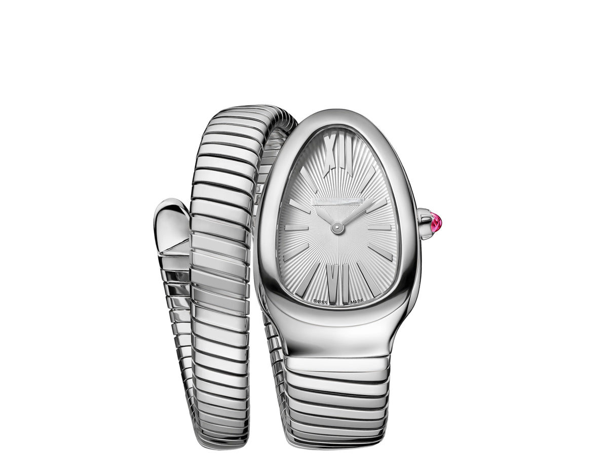 Bob Snake Chrono White Gold Watch — real photo 1