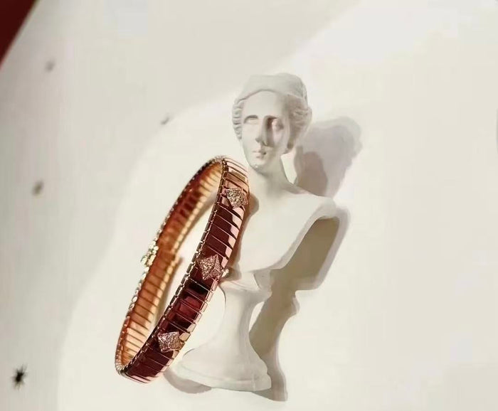 Bob Spirava Bracelet, with Studs — real photo 4
